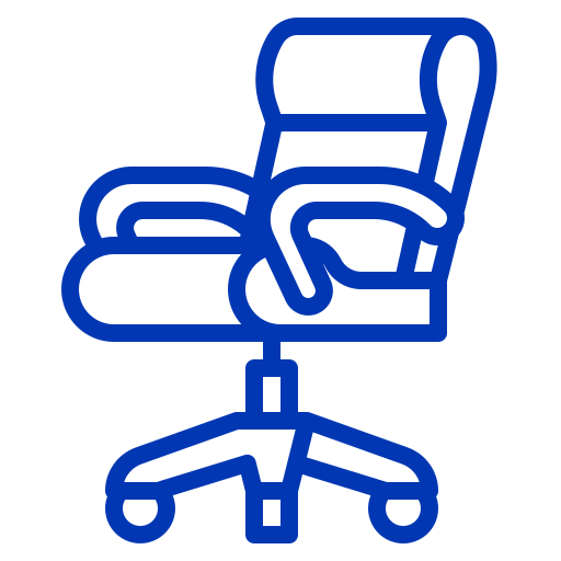 icona sedia ergonomica