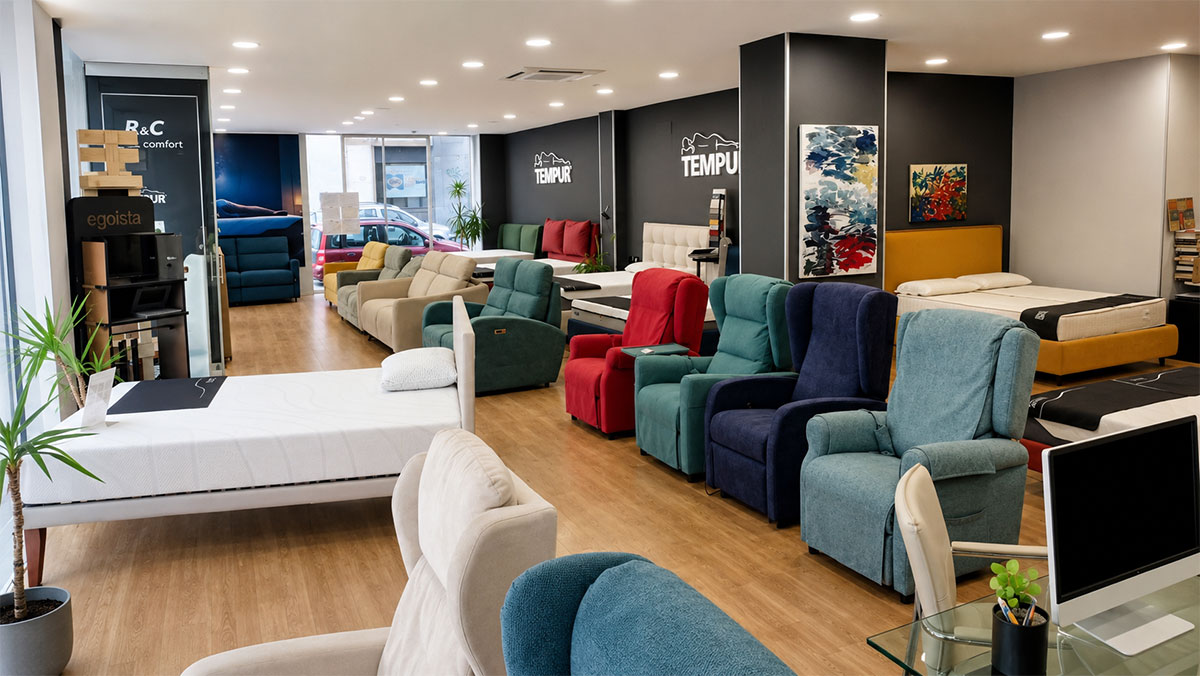 Showroom di materassi e poltrone, Relax & Comfort Catania